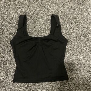 Black tank top